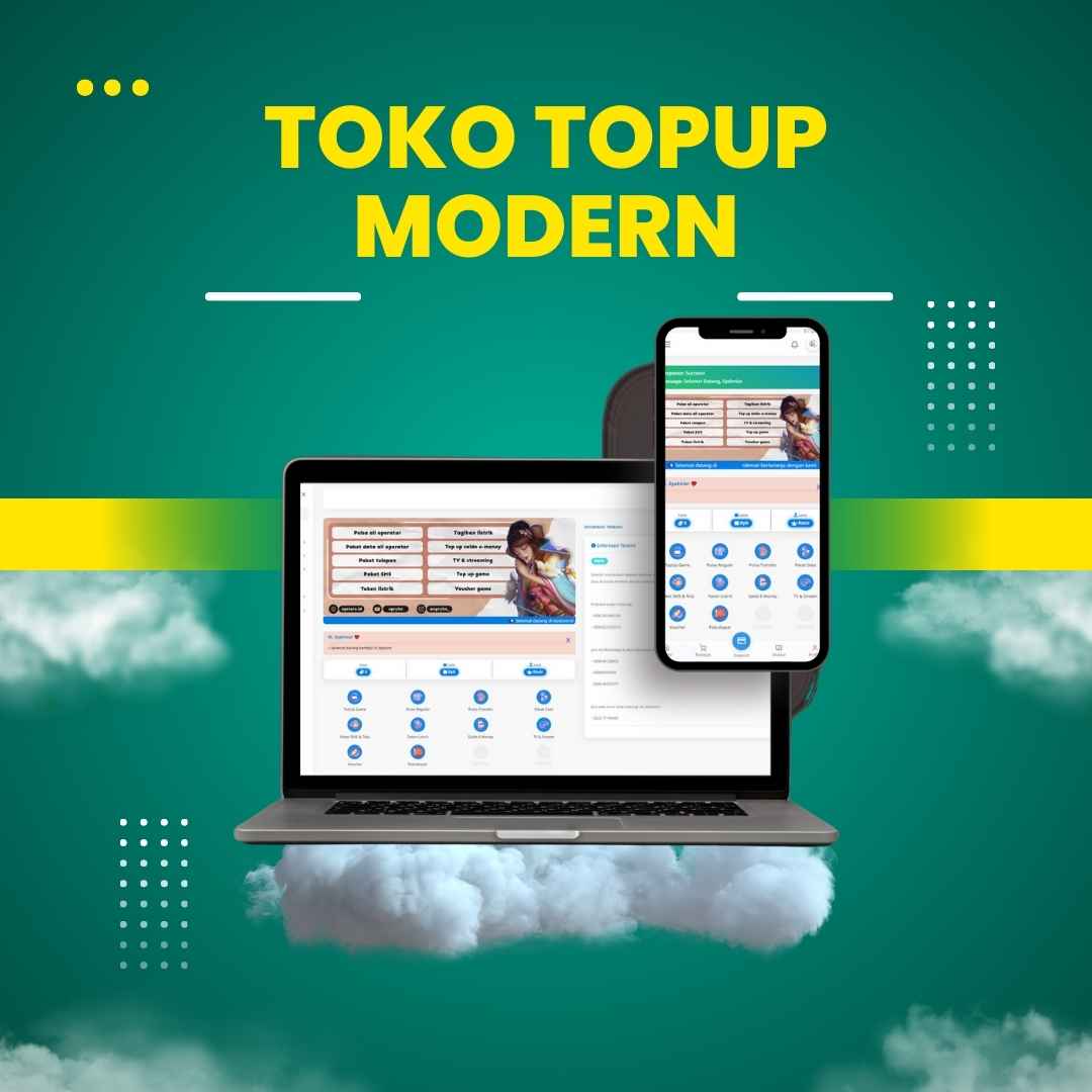 Logo Produk Toko TopUp Modern