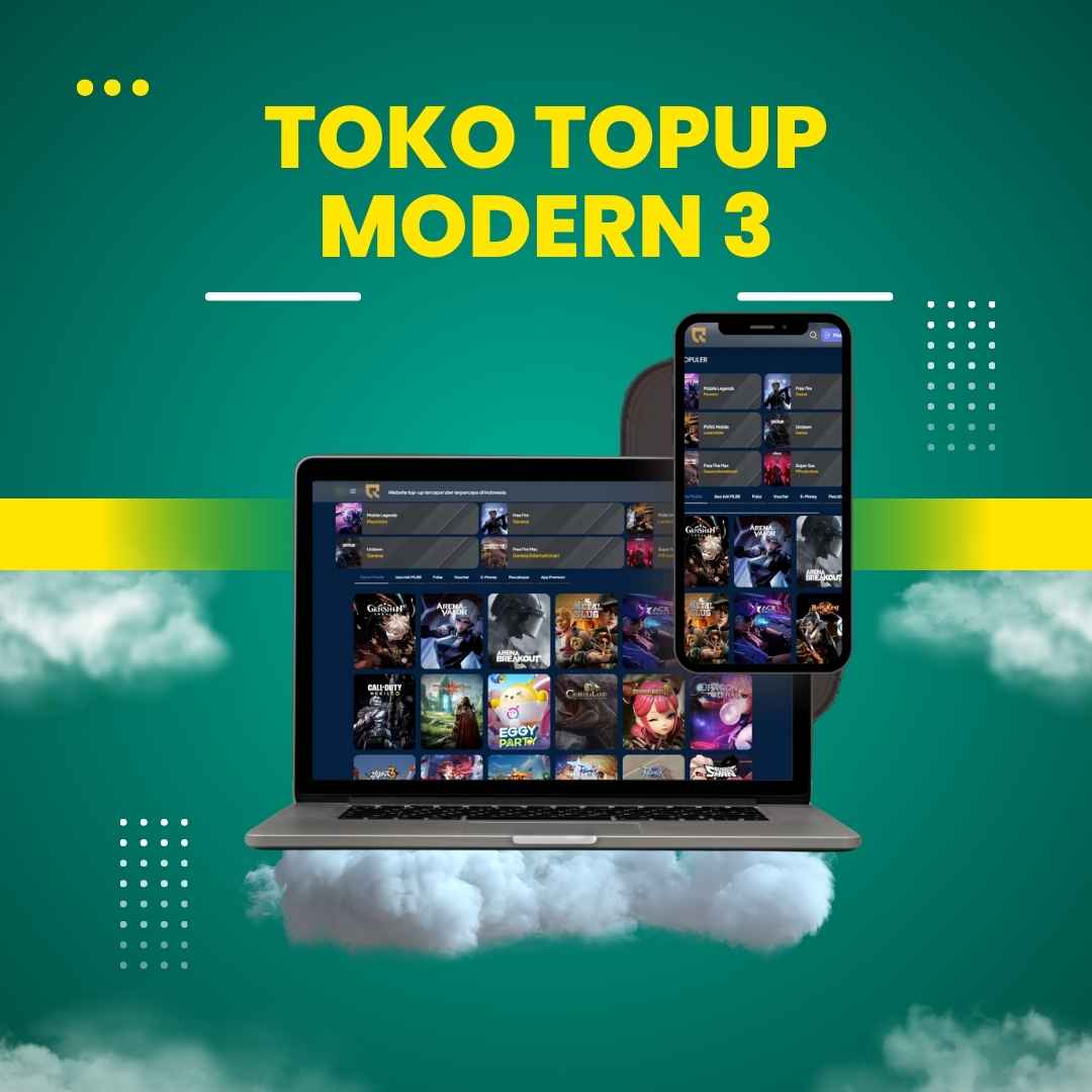 Toko TopUp Modern 3